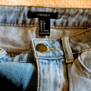 Forever 21 denim skirt